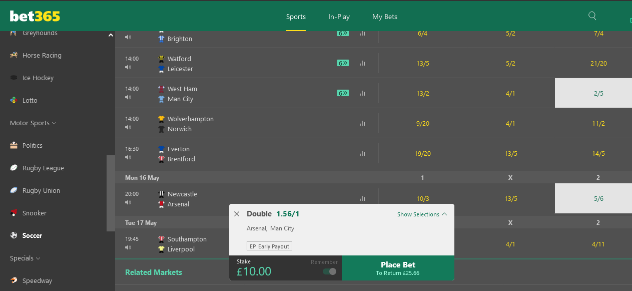 combined bet bet365